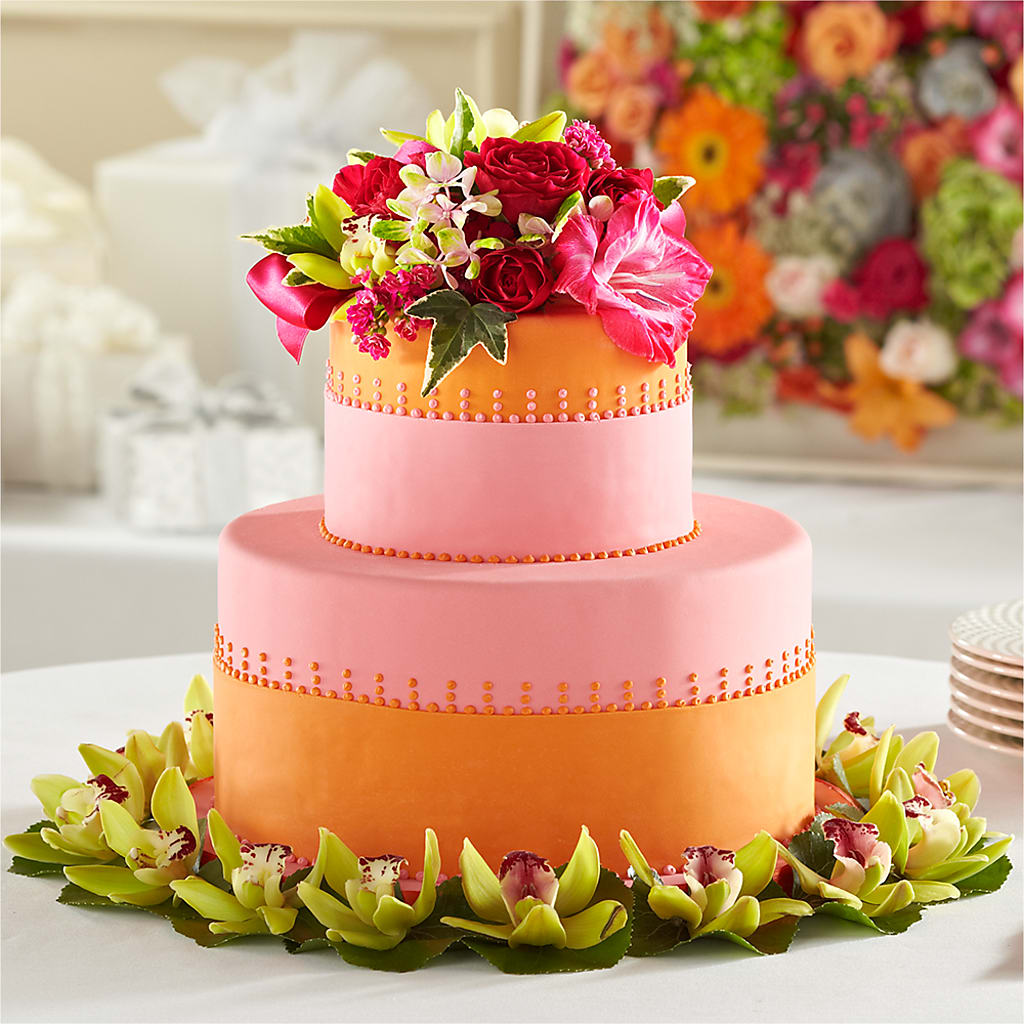 Sweet Citrus Cake Decor – ELIZABETH'S BLUE GARDEN LLC, Raritan NJ