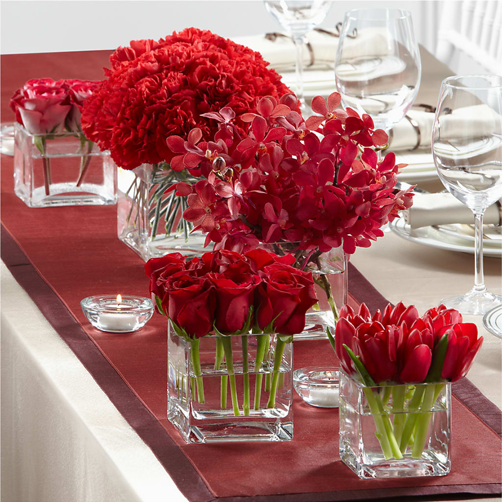 Modern Grace Centerpiece – ELIZABETH'S BLUE GARDEN LLC, Raritan NJ