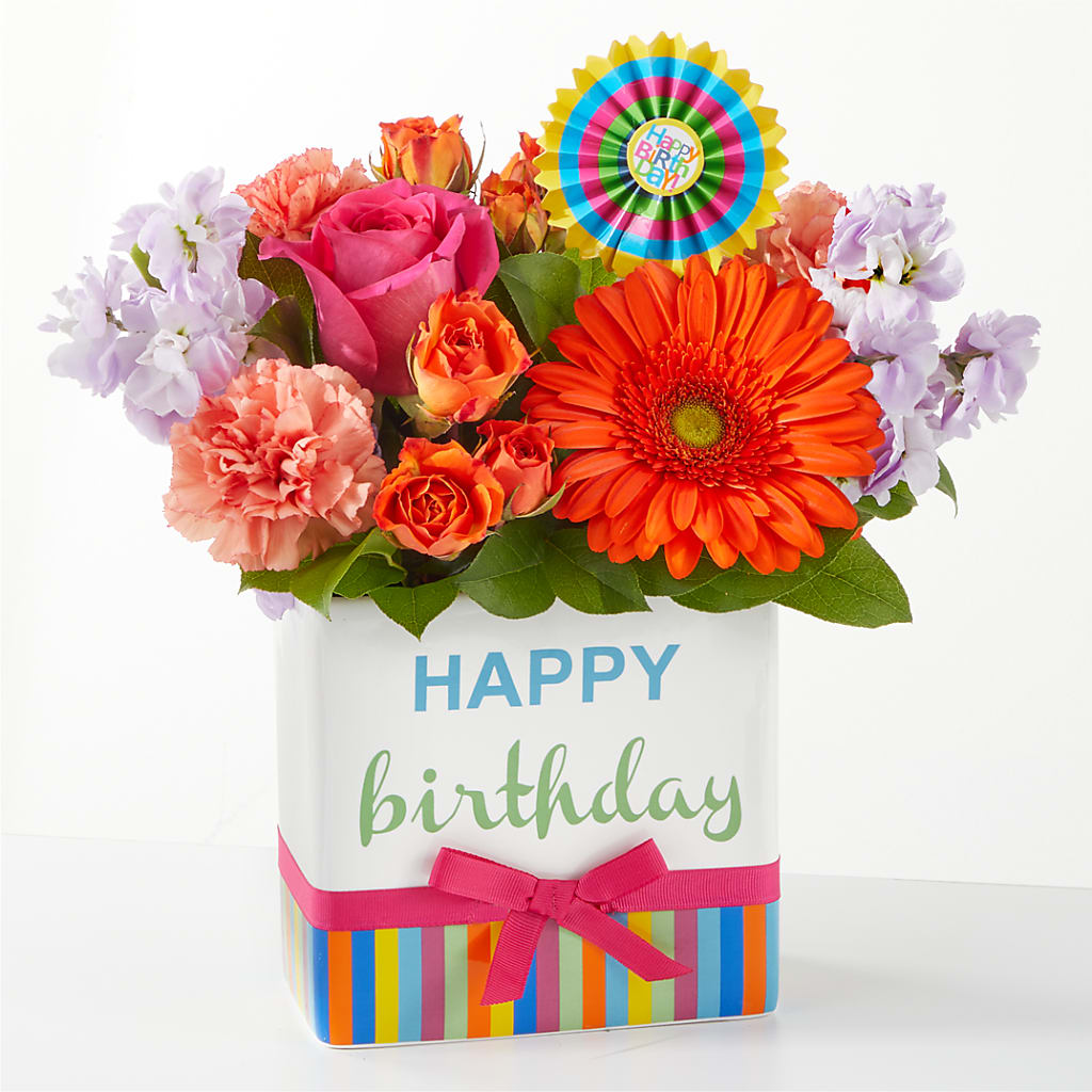 Birthday Surprise Bouquet – ELIZABETH'S BLUE GARDEN LLC, Raritan NJ
