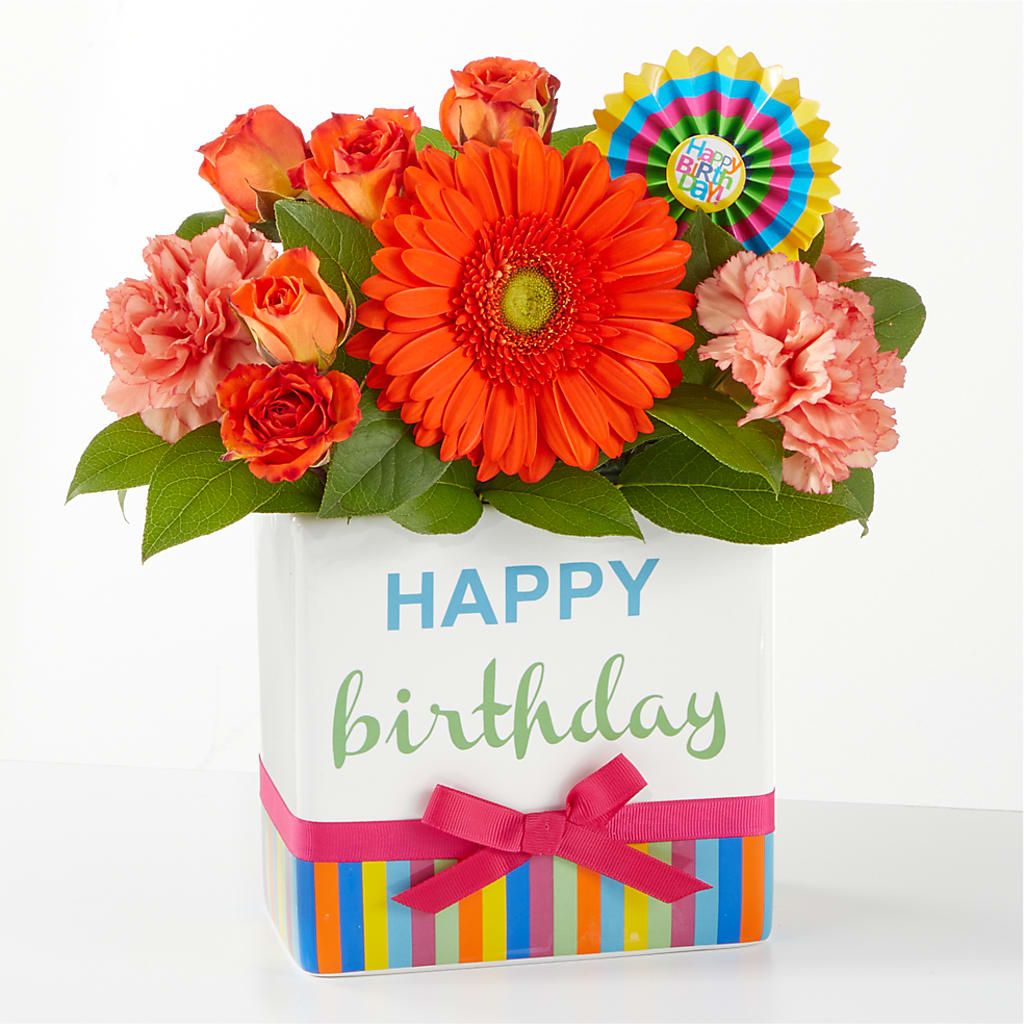 Birthday Surprise Bouquet – ELIZABETH'S BLUE GARDEN LLC, Raritan NJ