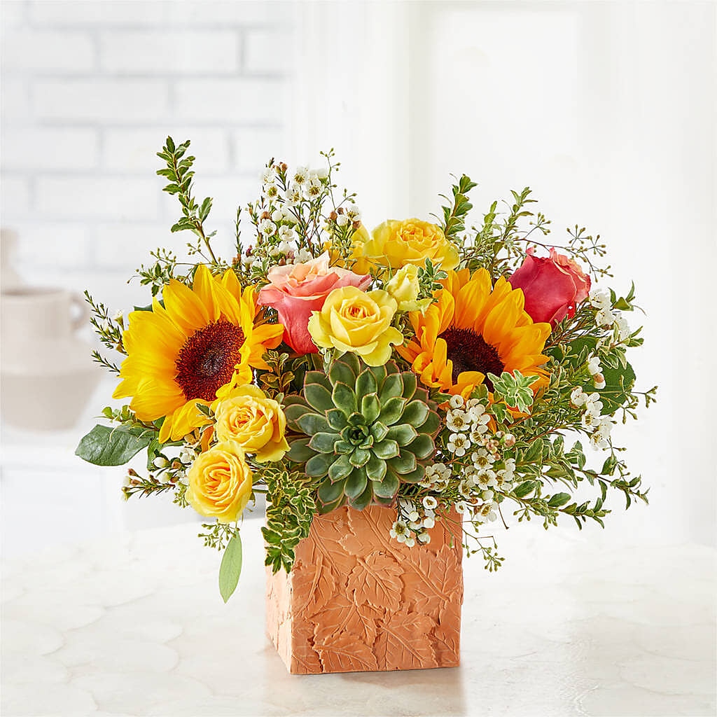 Sunflower Season Bouquet – ELIZABETH'S BLUE GARDEN LLC, Raritan NJ