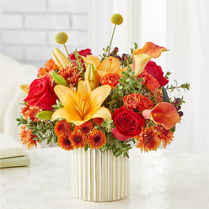 Scarlet Skies Bouquet – ELIZABETH'S BLUE GARDEN LLC, Raritan NJ