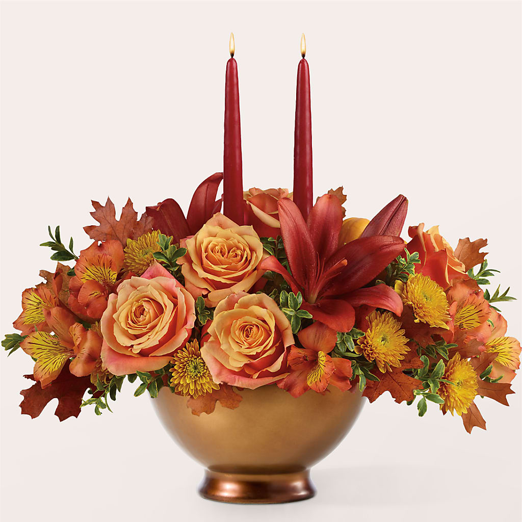 Harvest Table Centerpiece – ELIZABETH'S BLUE GARDEN LLC, Raritan NJ