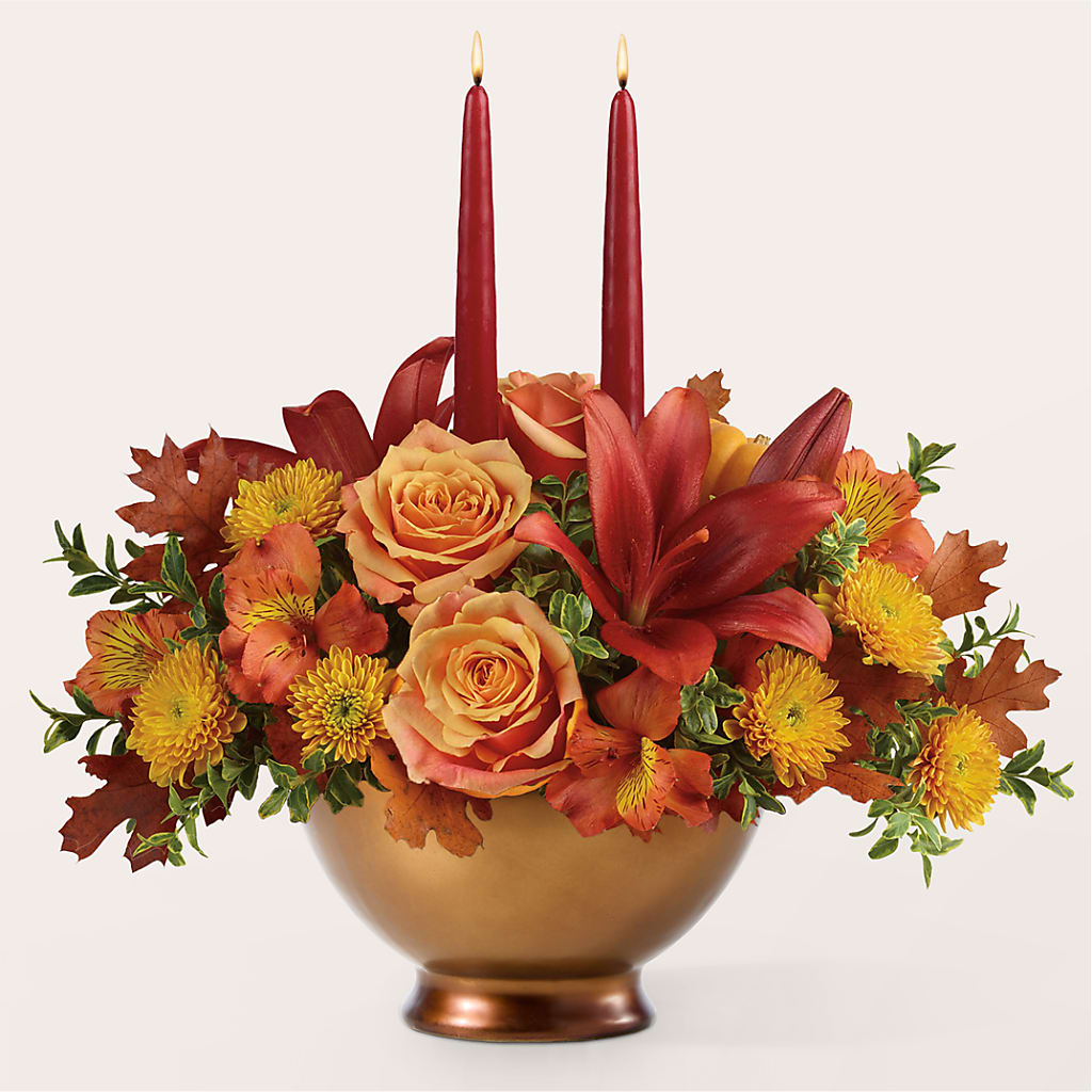 Harvest Table Centerpiece – ELIZABETH'S BLUE GARDEN LLC, Raritan NJ