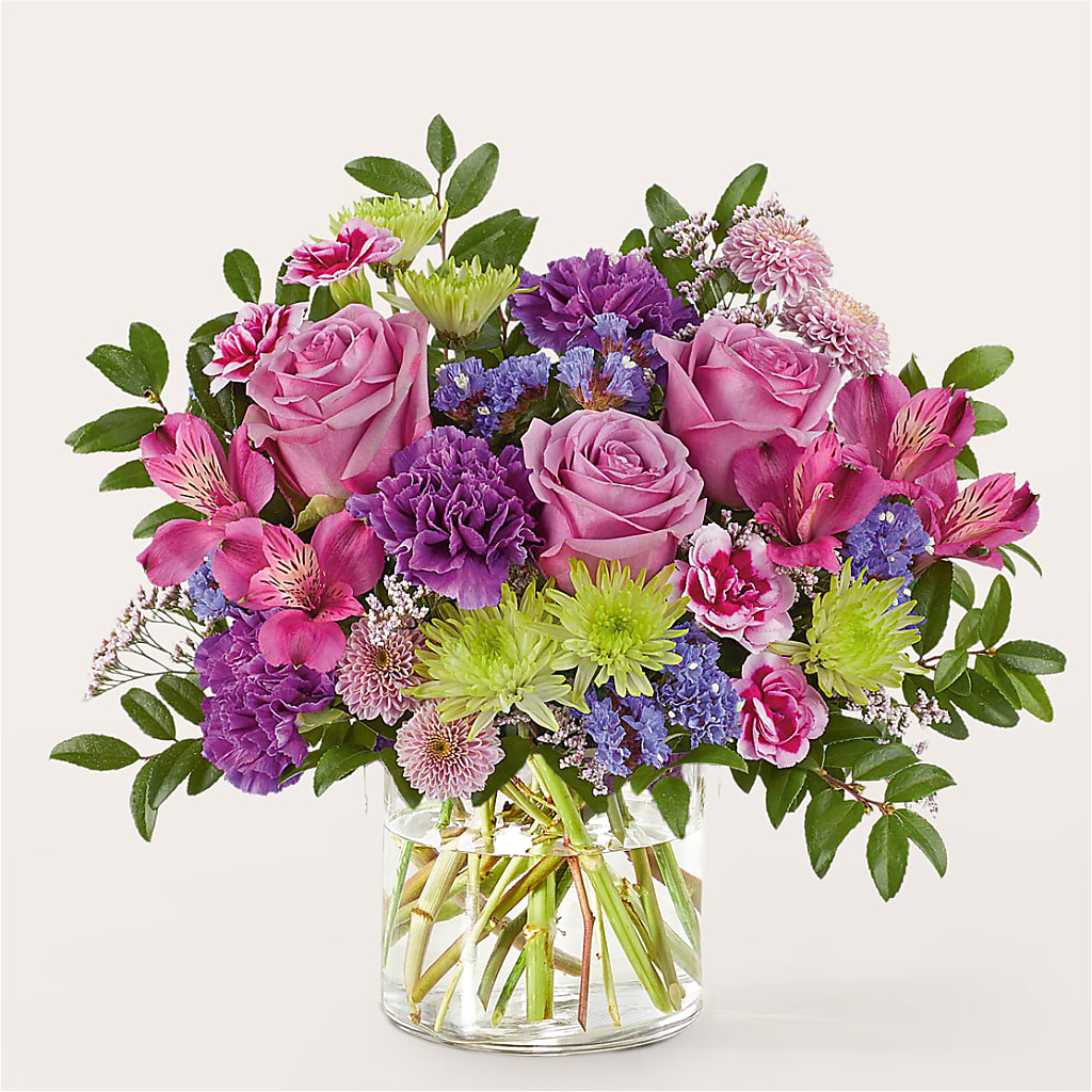 Glass Half Full Bouquet – ELIZABETH'S BLUE GARDEN LLC, Raritan NJ