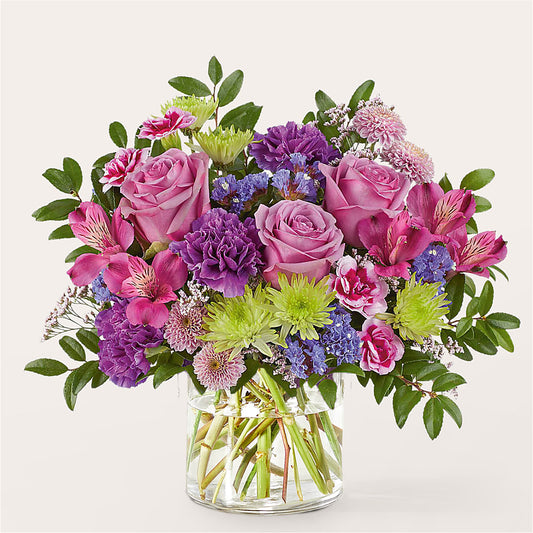 Glass Half Full Bouquet – ELIZABETH'S BLUE GARDEN LLC, Raritan NJ