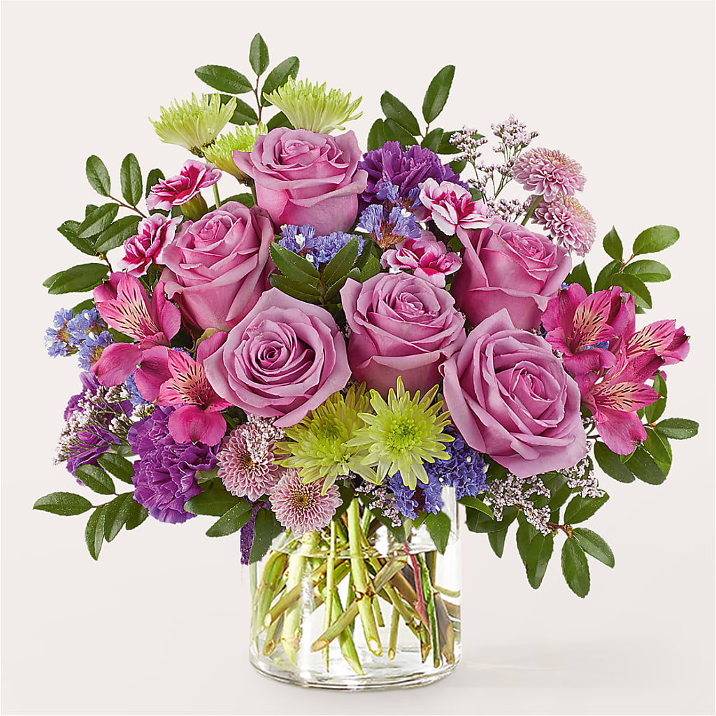 Glass Half Full Bouquet – ELIZABETH'S BLUE GARDEN LLC, Raritan NJ