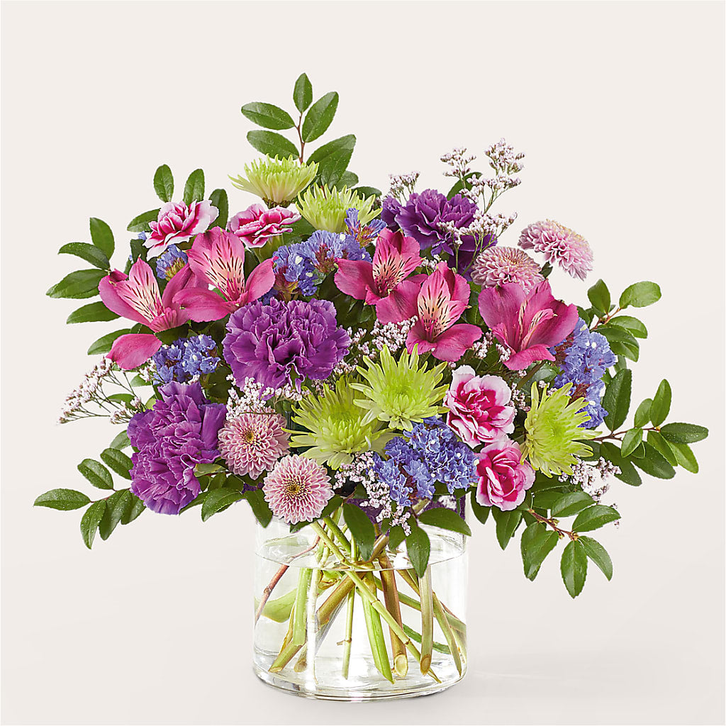 Glass Half Full Bouquet – ELIZABETH'S BLUE GARDEN LLC, Raritan NJ