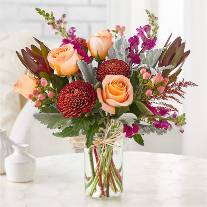 Moody Hues Bouquet – ELIZABETH'S BLUE GARDEN LLC, Raritan NJ