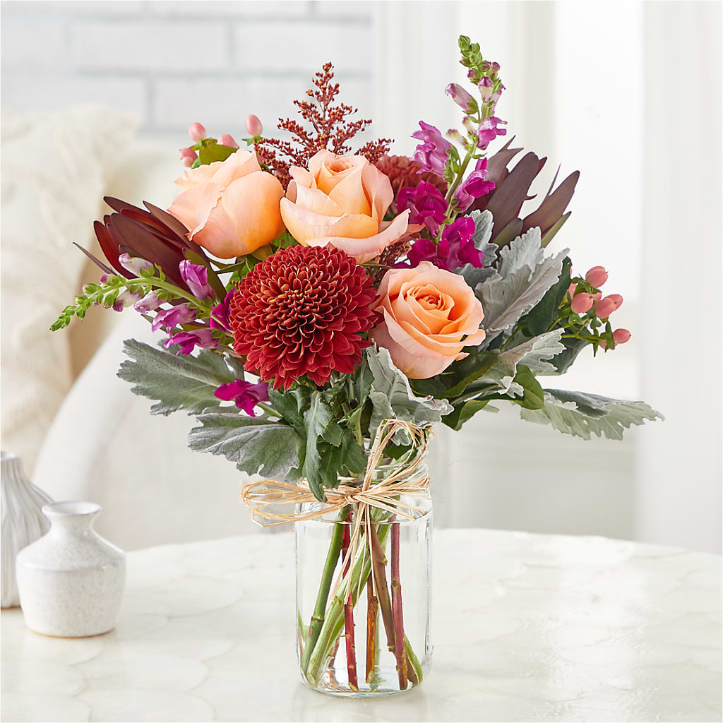 Moody Hues Bouquet – ELIZABETH'S BLUE GARDEN LLC, Raritan NJ