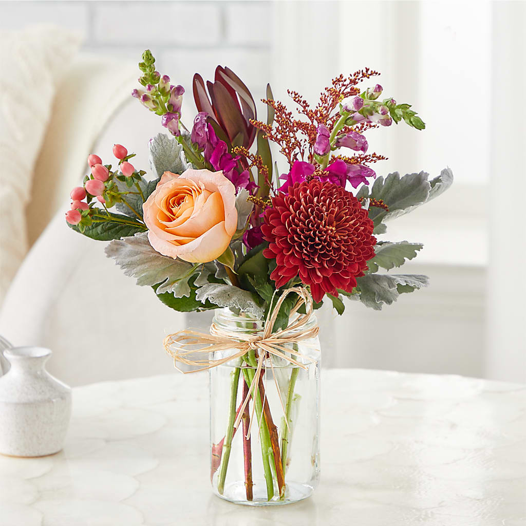 Moody Hues Bouquet – ELIZABETH'S BLUE GARDEN LLC, Raritan NJ